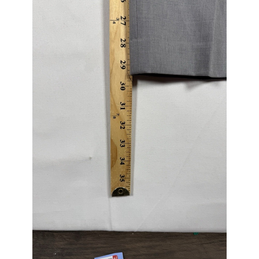 EUC Bluffworks Presidio Pants Mens 33x30 Gray Regular Fit Dress Business NYC - Picture 6 of 6